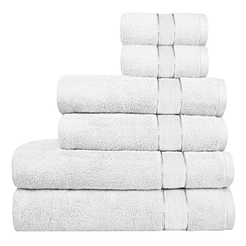 Luxury 100% Cotton 600GSM Set of 6 Towels